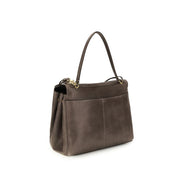 Sac à bandoulière Balenciaga gris en agneau Ovis Aries Aries