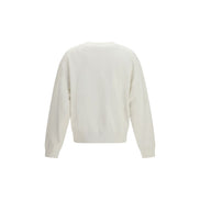 Felpa Palm Angels in cotone bianco
