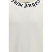 Felpa Palm Angels in cotone bianco