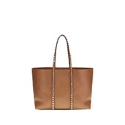 Sac porté épaule Valentino Garavani en cuir de veau marron Bos Taurus