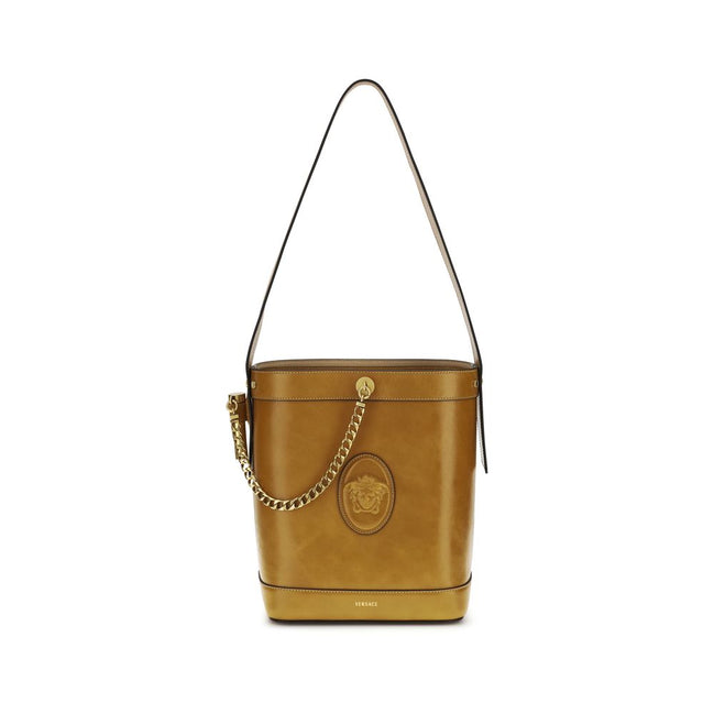 Versace Brown Bucket Bag