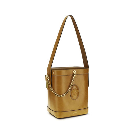 Versace Brown Bucket Bag