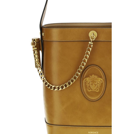 Versace Brown Bucket Bag