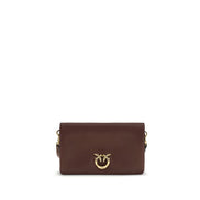 PINKO Purple Love Click Soft Mini Shoulder Bag