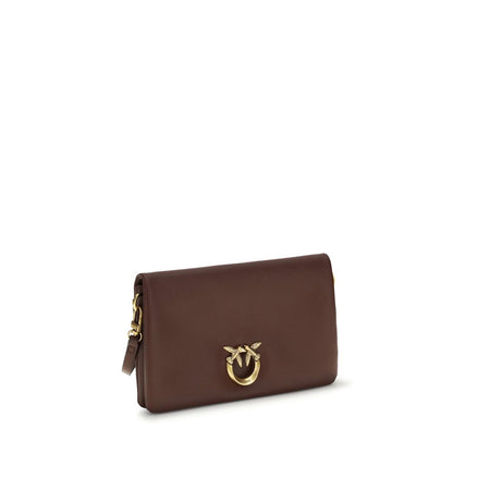 PINKO Purple Love Click Soft Mini Shoulder Bag