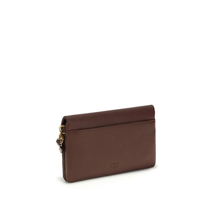 PINKO Purple Love Click Soft Mini Shoulder Bag