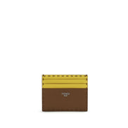 Portafoglio Fendi in pelle di vitello multicolor Bos Taurus