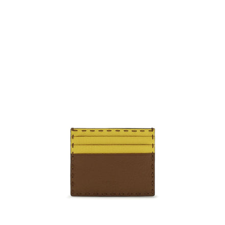 Portafoglio Fendi in pelle di vitello multicolor Bos Taurus