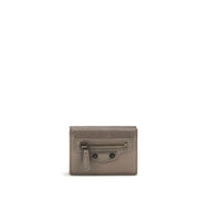 Portefeuille Balenciaga Beige Agneau Ovis Aries Aries