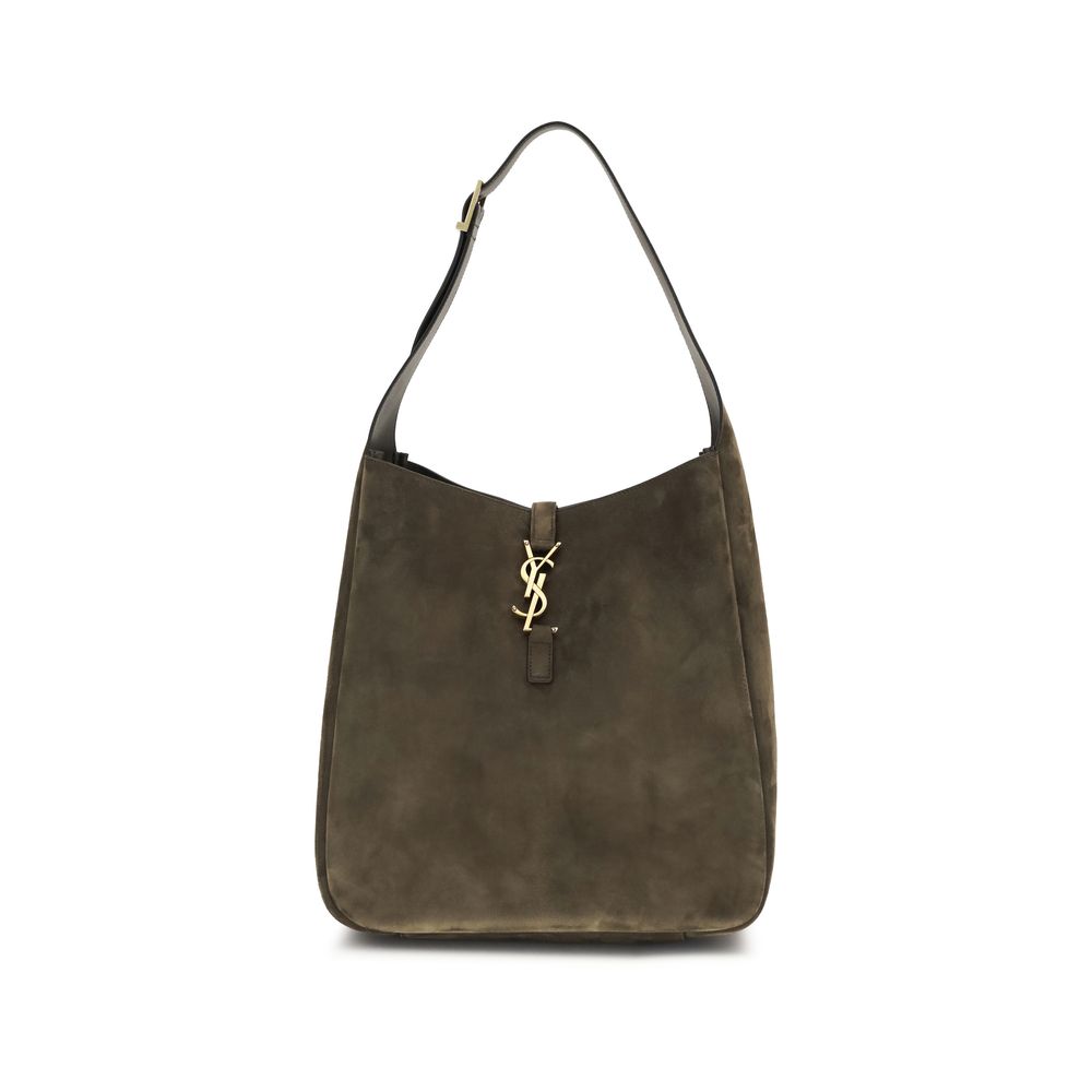 Sac à bandoulière Saint Laurent en cuir de veau bicolore Bos Taurus