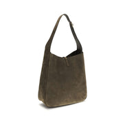 Sac à bandoulière Saint Laurent en cuir de veau bicolore Bos Taurus