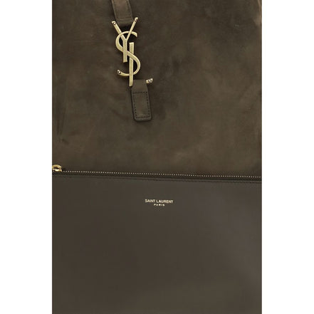 Sac à bandoulière Saint Laurent en cuir de veau bicolore Bos Taurus