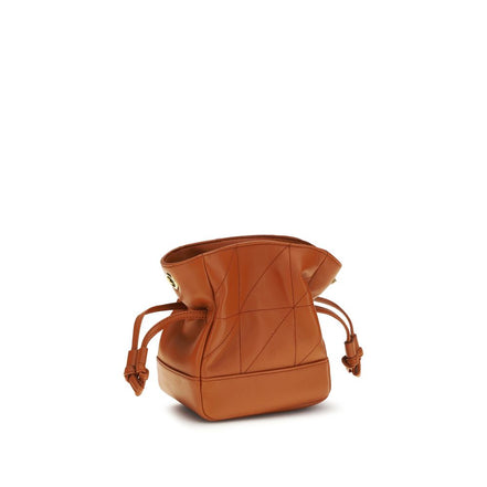 Borsa clutch Saint Laurent Arancione in pelle di agnello