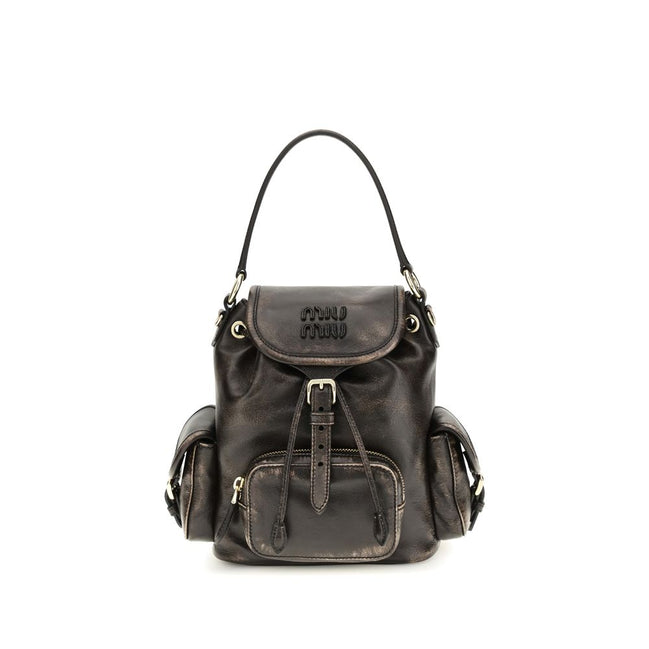 Miu Miu Brown Backpack