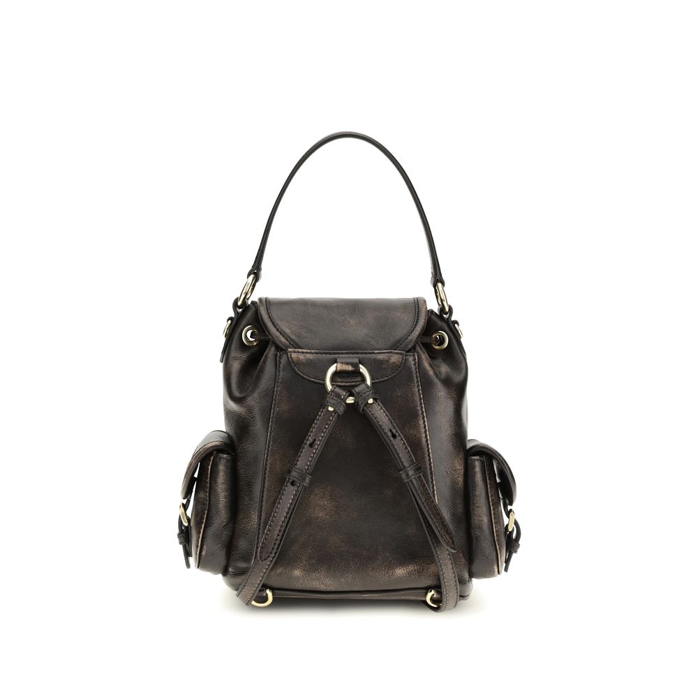 Miu Miu Brown Backpack