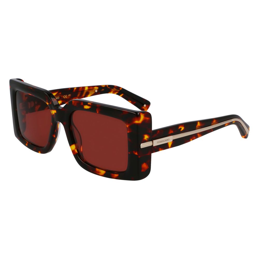 Ferragamo Brown Sunglasses