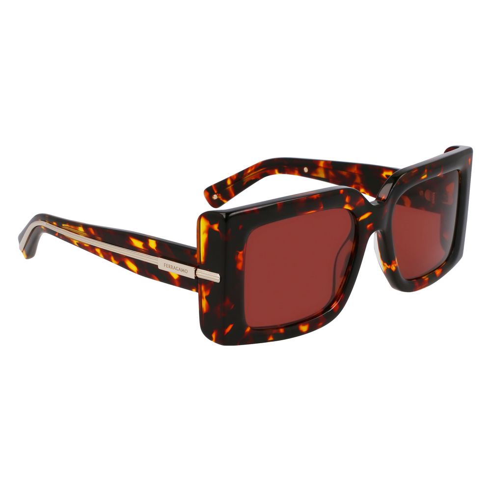 Ferragamo Brown Sunglasses