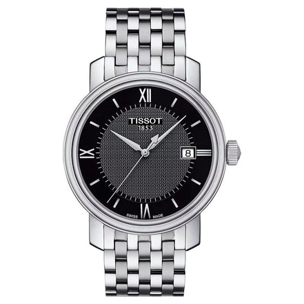 Montre habillée Tissot en acier inoxydable gris