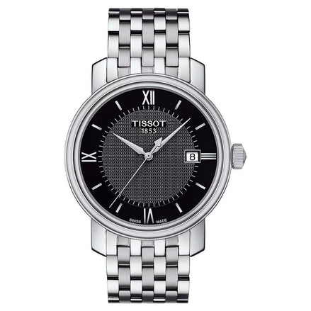 Montre habillée Tissot en acier inoxydable gris