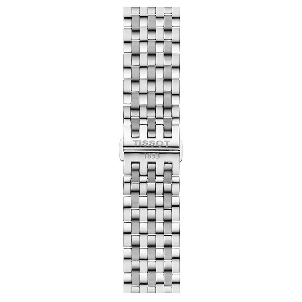 Montre habillée Tissot en acier inoxydable gris