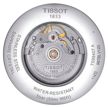 Montre habillée Tissot en acier inoxydable gris