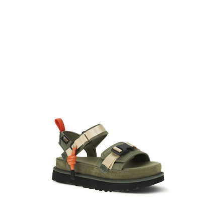 UGG Sandali bassi bicolor in altre fibre