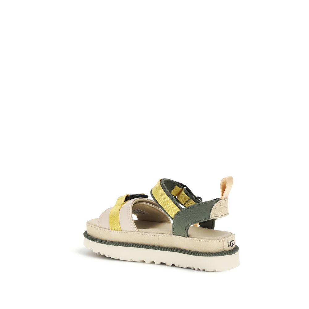 UGG Sandali piatti in altre fibre beige