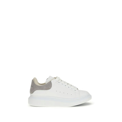 Baskets épaisses Alexander McQueen en cuir de veau blanc Bos Taurus