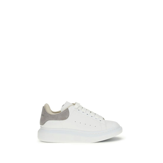 Alexander McQueen White Calf Leather Chunky Sneakers