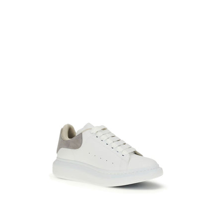Baskets épaisses Alexander McQueen en cuir de veau blanc Bos Taurus