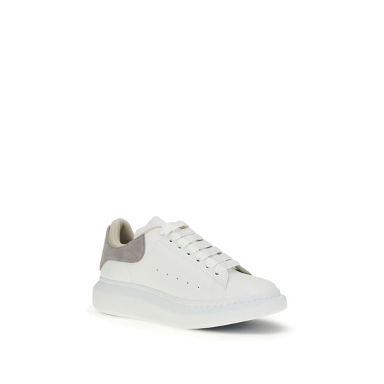 Alexander McQueen White Calf Leather Chunky Sneakers