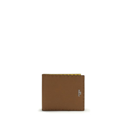 Fendi Brown Calf Leather Wallet - Selleria