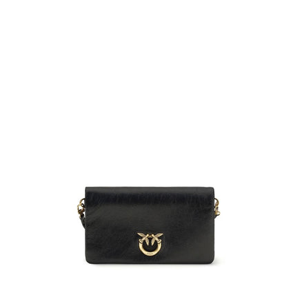 PINKO Black Love Click Soft Mini Shoulder Bag