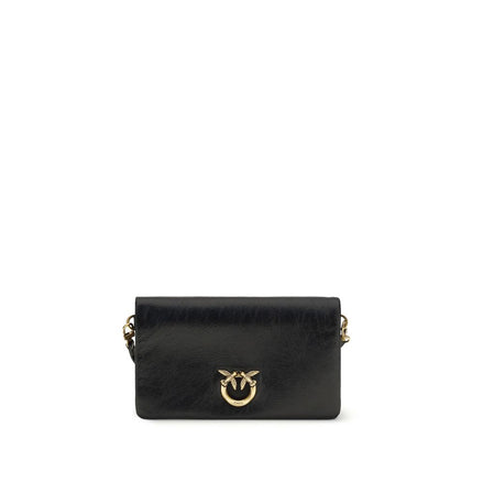 PINKO Black Love Click Soft Mini Shoulder Bag