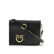 PINKO Black Love Click Soft Mini Shoulder Bag