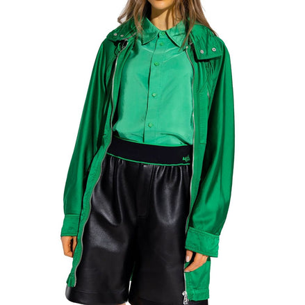 Bottega Veneta Bicolor Cotton Parka