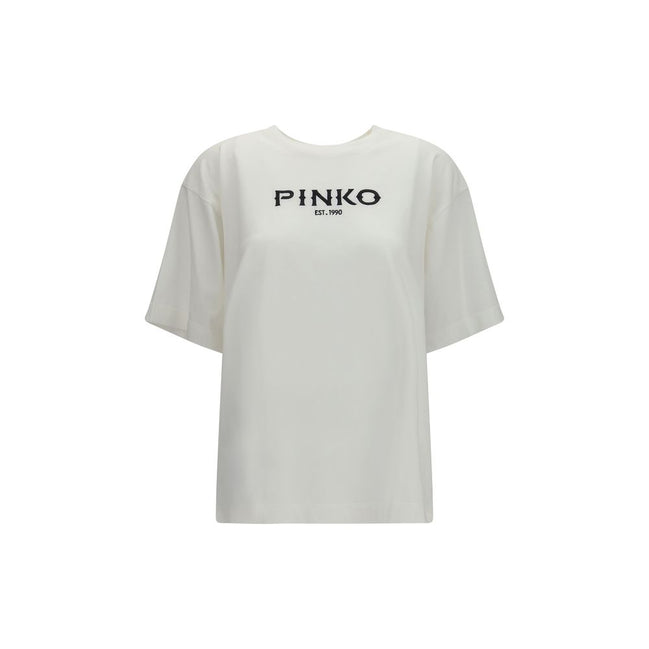 PINKO White Carmagnola T-Shirt