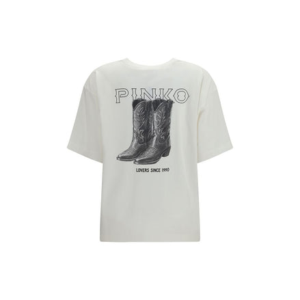 PINKO White Carmagnola T-Shirt
