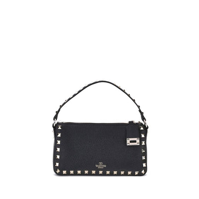 Valentino Garavani Black Small Rockstud Shoulder Bag