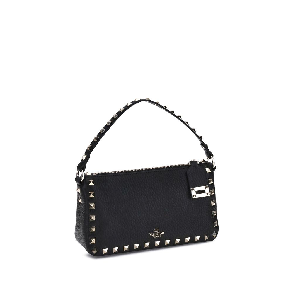 Valentino Garavani Black Small Rockstud Shoulder Bag