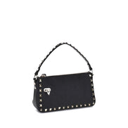 Valentino Garavani Black Small Rockstud Shoulder Bag