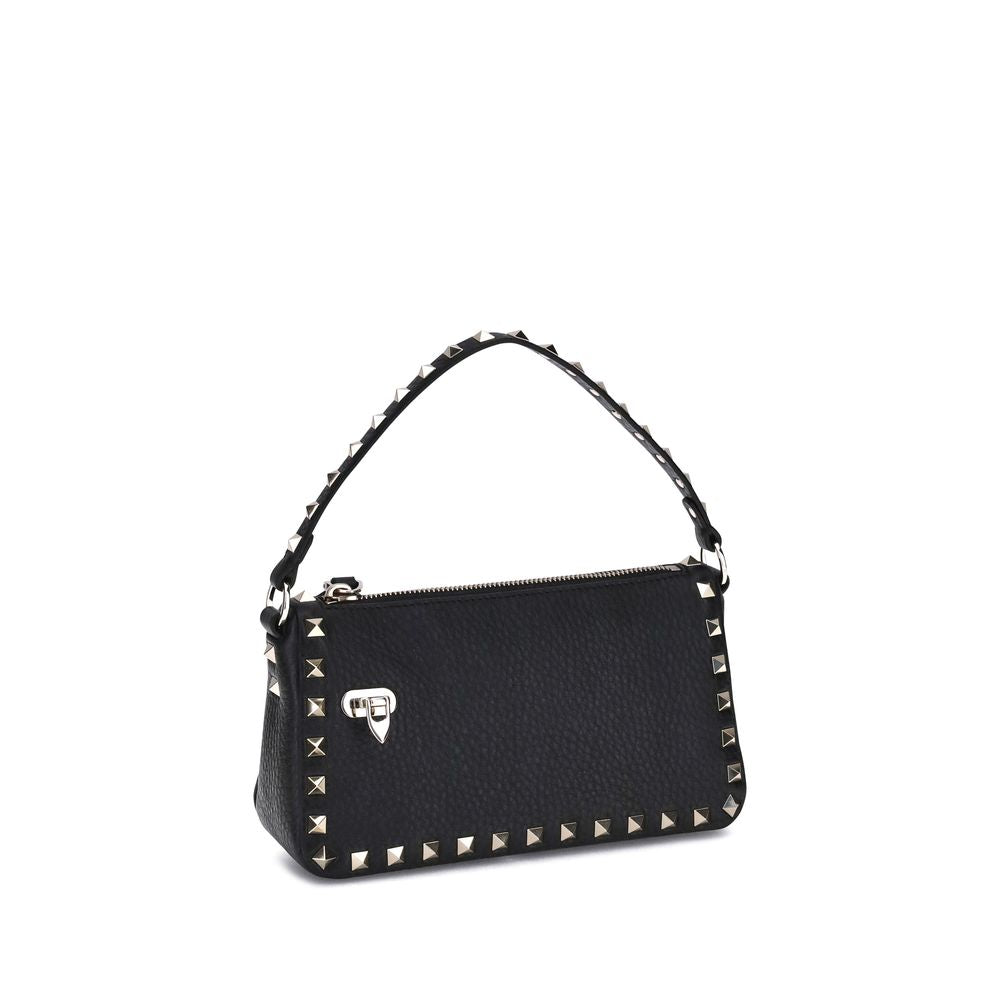 Valentino Garavani Black Small Rockstud Shoulder Bag