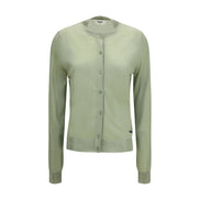 Fendi Bicolor Viscose Cardigan
