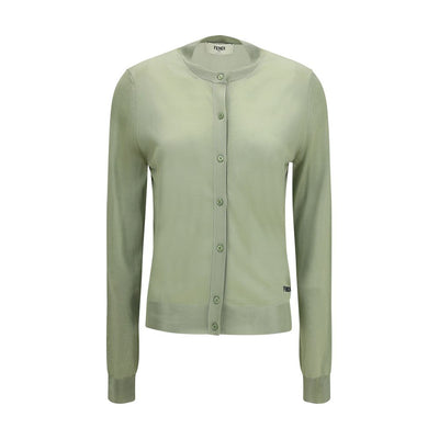 Cardigan Fendi Bicolore en Viscose