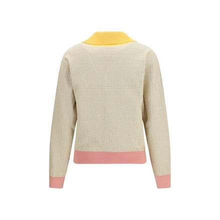 Sweat-shirt Fendi en coton beige