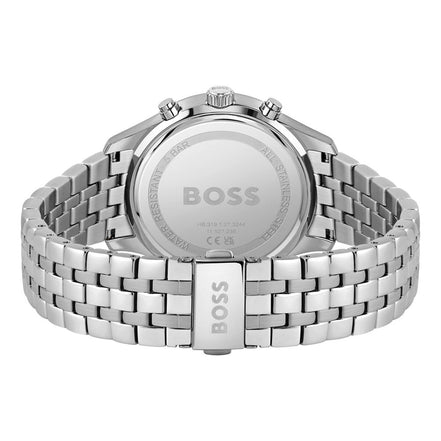 Hugo Boss Grey Stainless Steel Dress Watch
