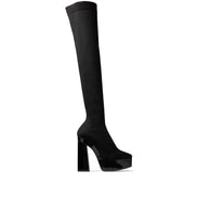 Jimmy Choo Black Fabric Over The Knee