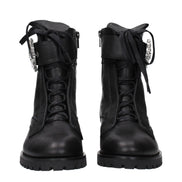 Jimmy Choo Black Leather Ankle Boots
