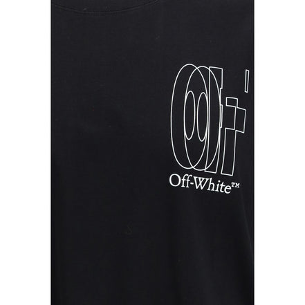 Off-White Black Cotton T-Shirt