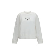 MM6 White Cotton Sweatshirt